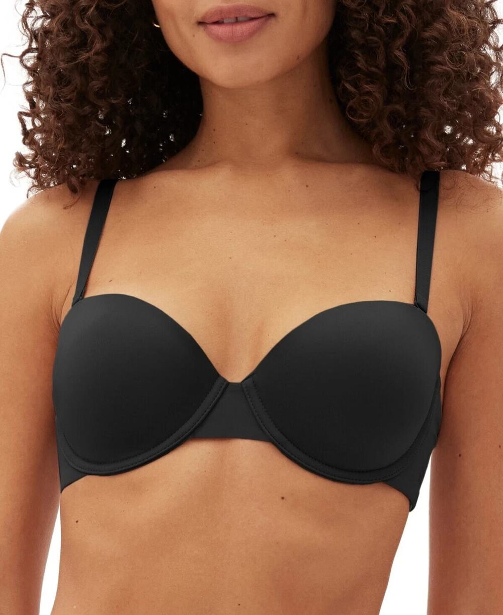 Gap GapBody Women's Everyday Essentials Multi-Way Bra-True Black-38D